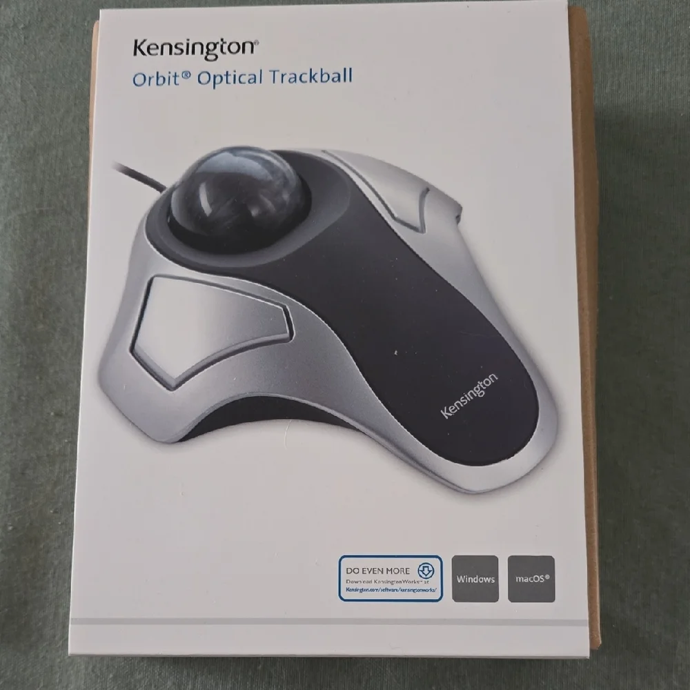 HOST PICK. Like New. Kensington Orbit Optical Trackball